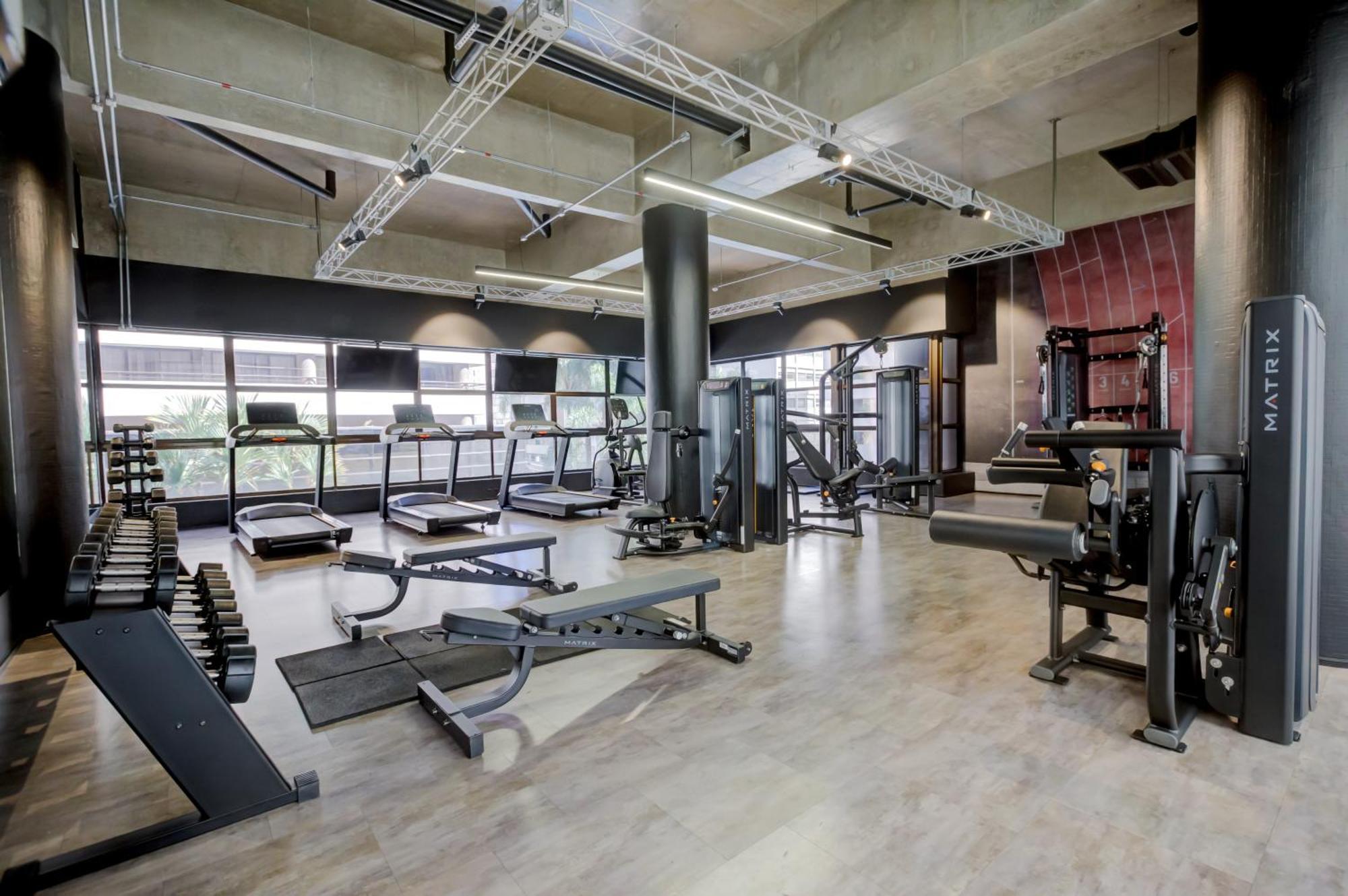 Radisson Sao Paulo Paulista Hotel Ngoại thất bức ảnh The gym at the hotel